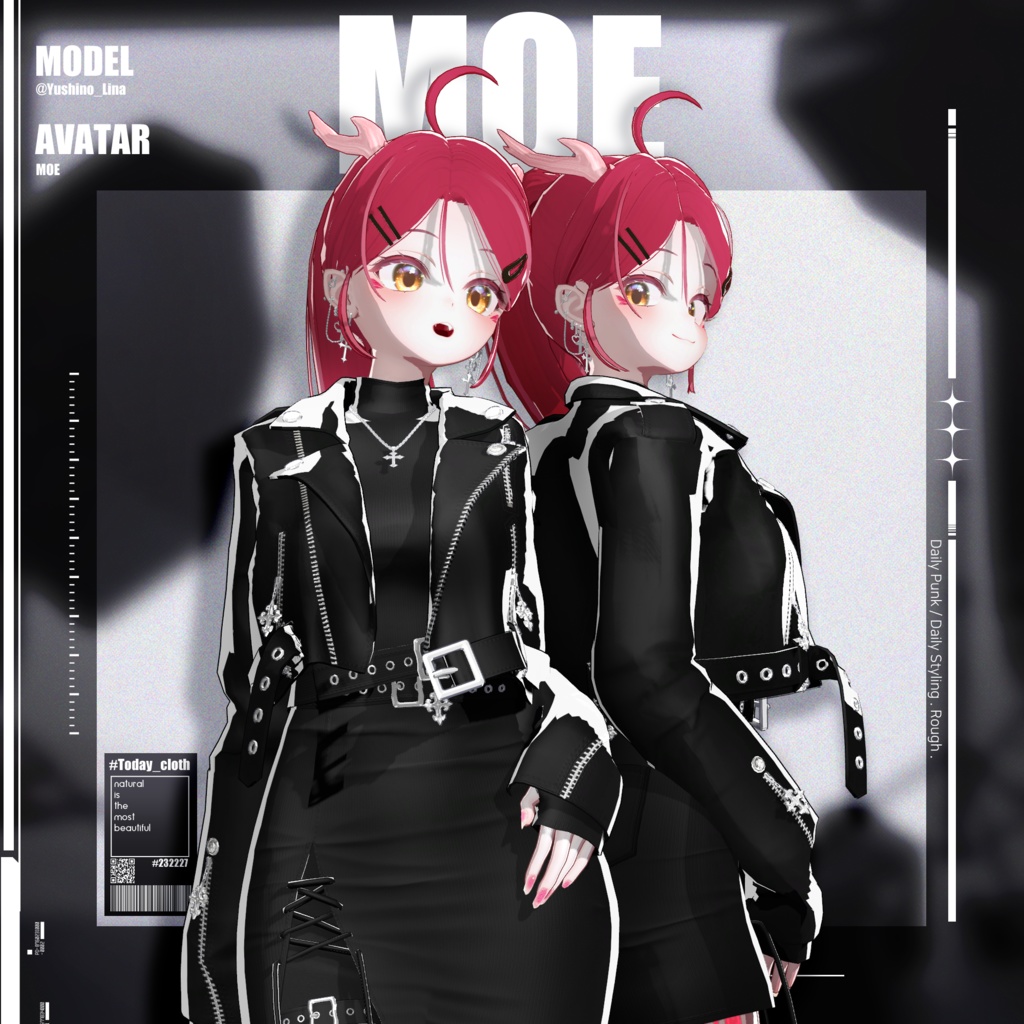 🖤SALE🖤【8アバター対応】Daily Punk