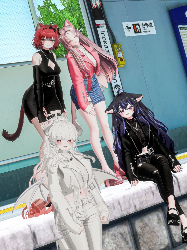 🖤SALE🖤【8アバター対応】Daily Punk