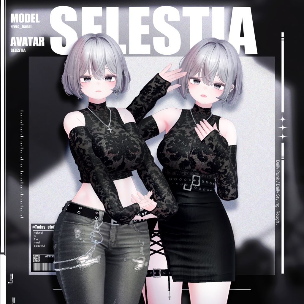 🖤SALE🖤【8アバター対応】Daily Punk