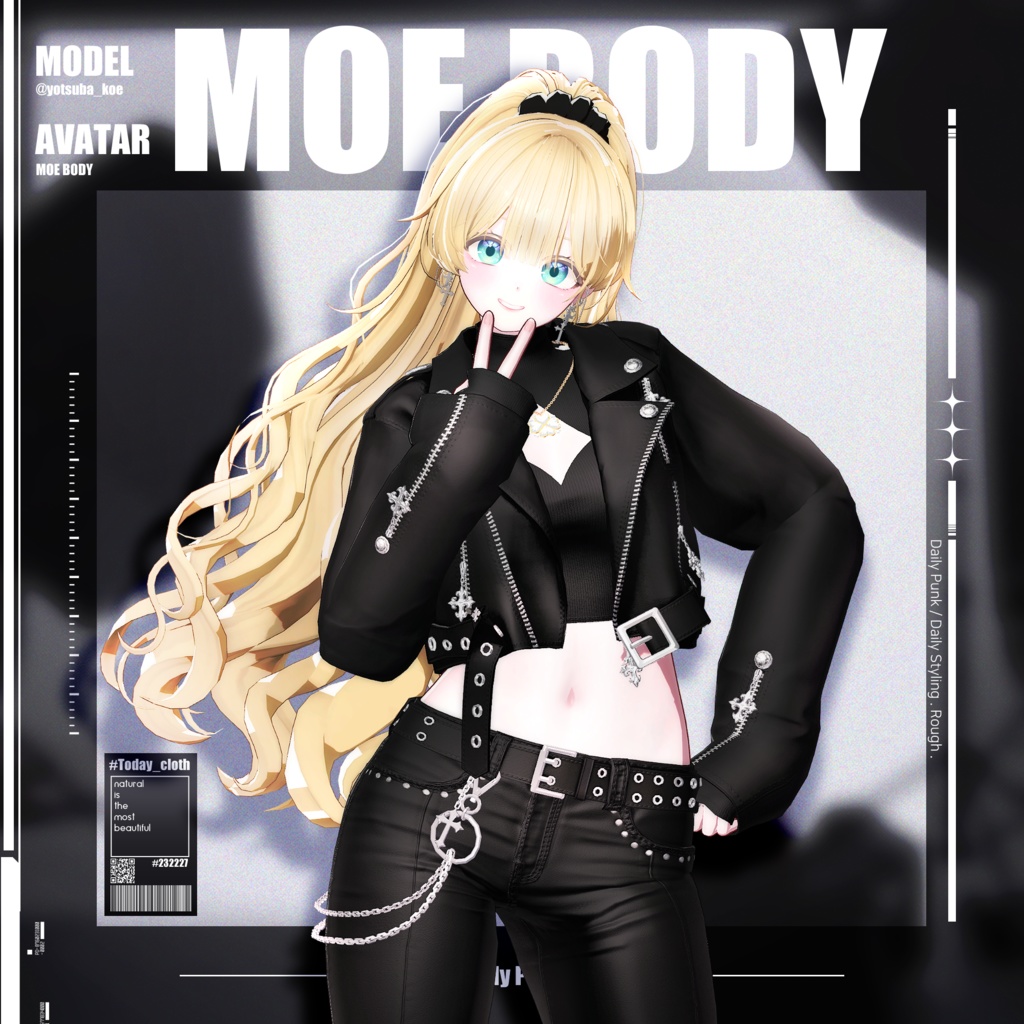 🖤SALE🖤【8アバター対応】Daily Punk