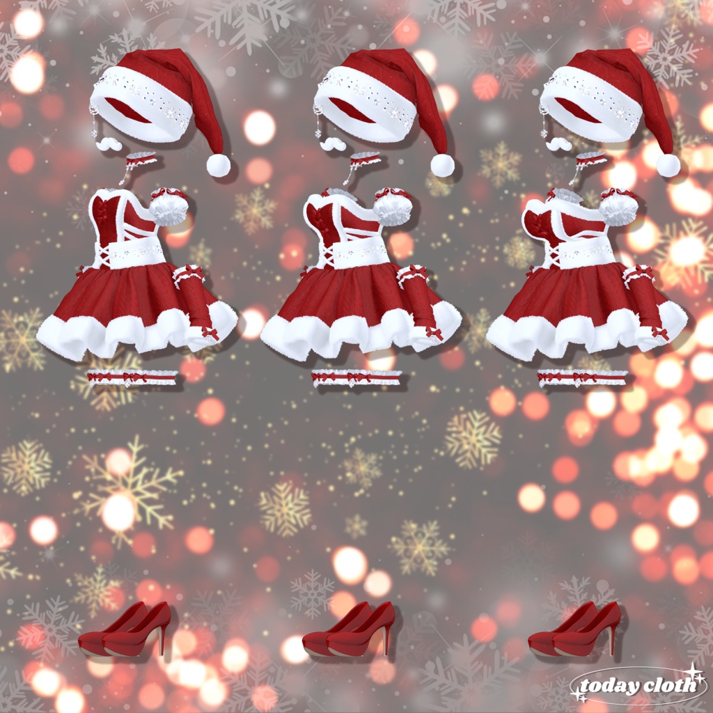 【8アバター対応】🐰Bunny Santa🐰