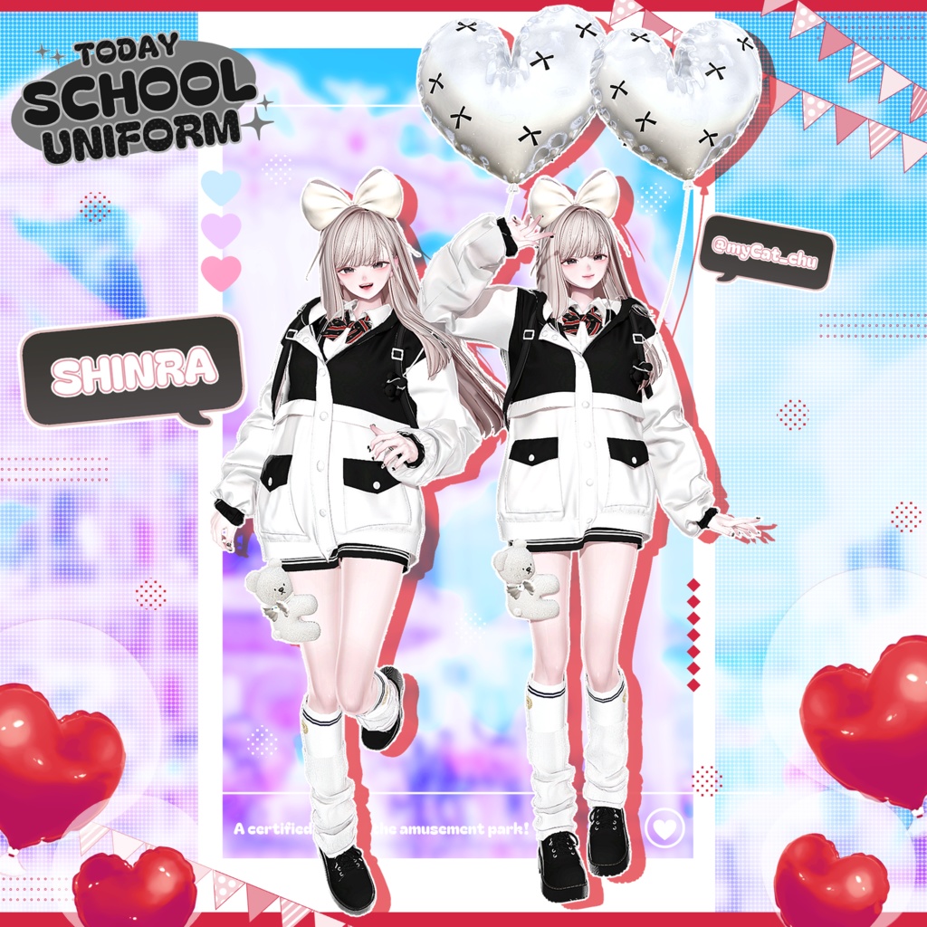 【8アバター対応】Today School uniform