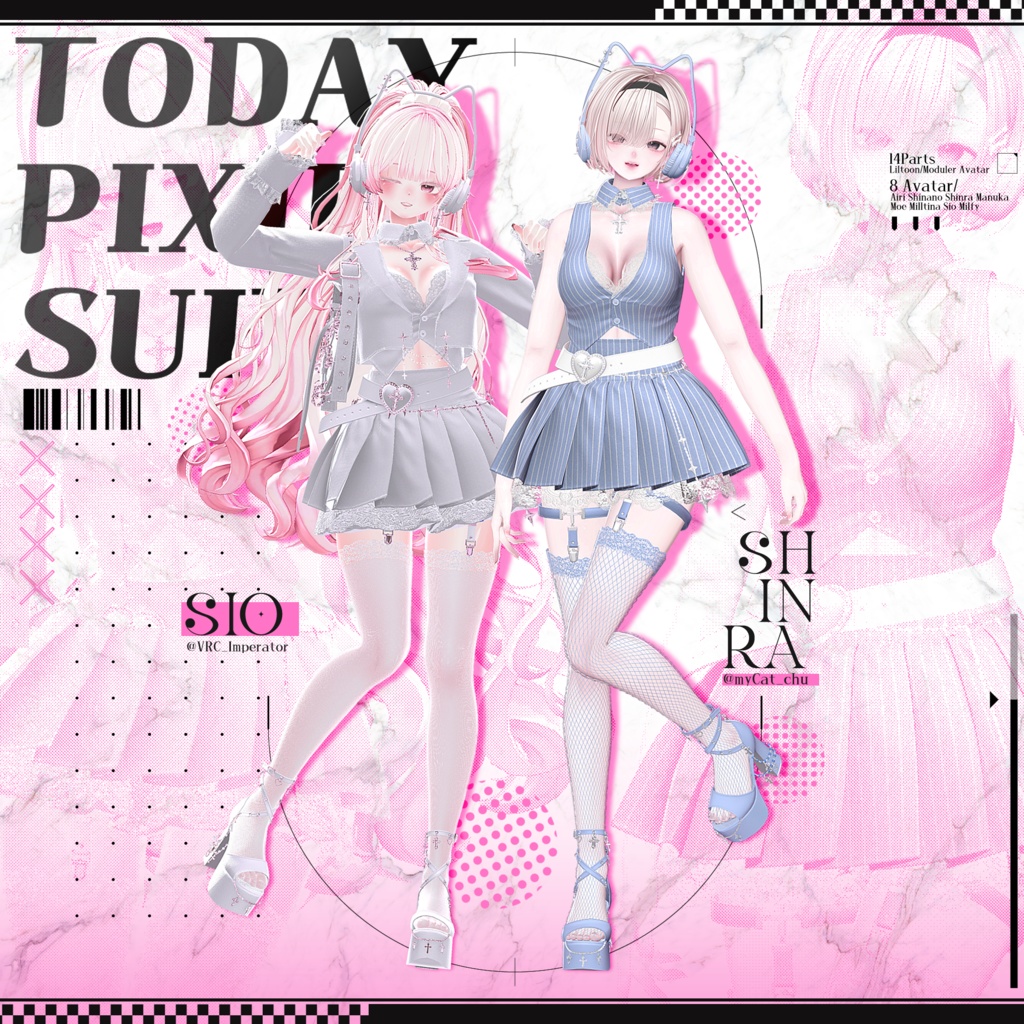 【8アバター対応】Today Pixie Suit