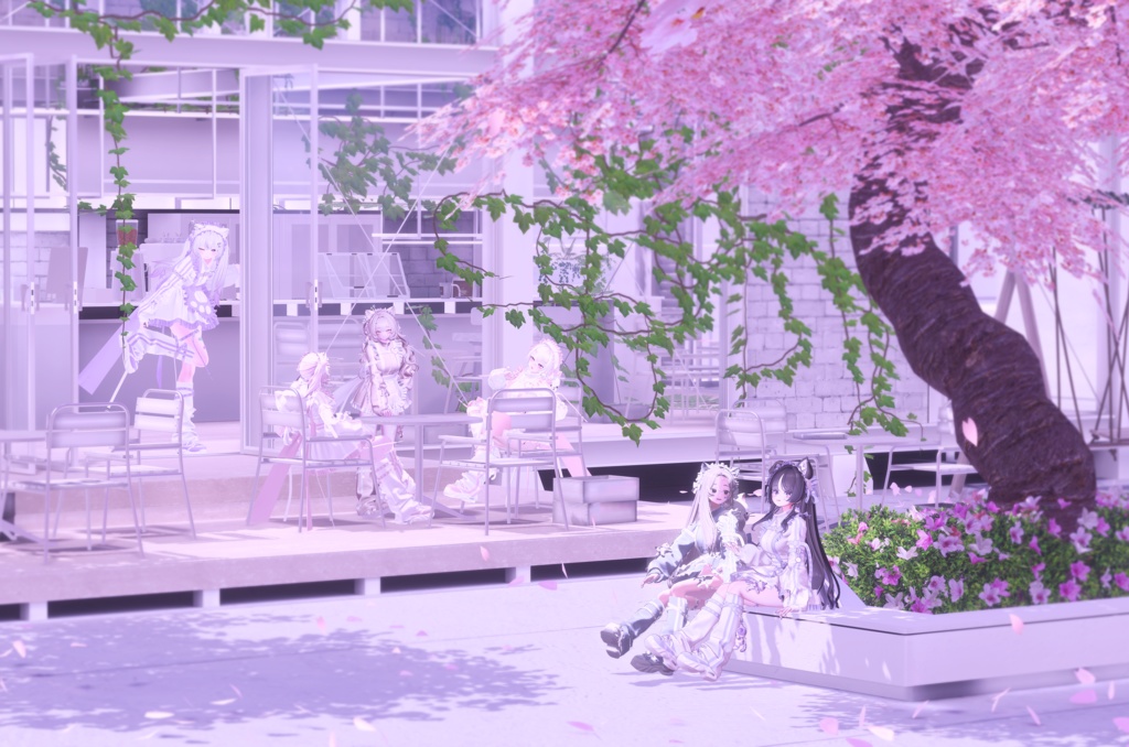 🖤SALE🖤【11アバター対応】🩵Neko Jersey Maid🩵