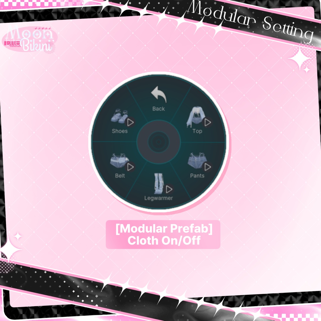 【7アバター対応】Moonbite Bikini