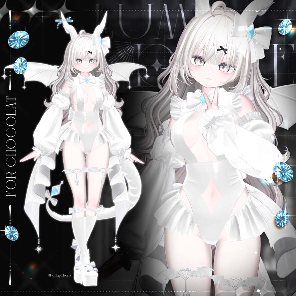 🖤SALE🖤【14アバター対応】Lumi Drake