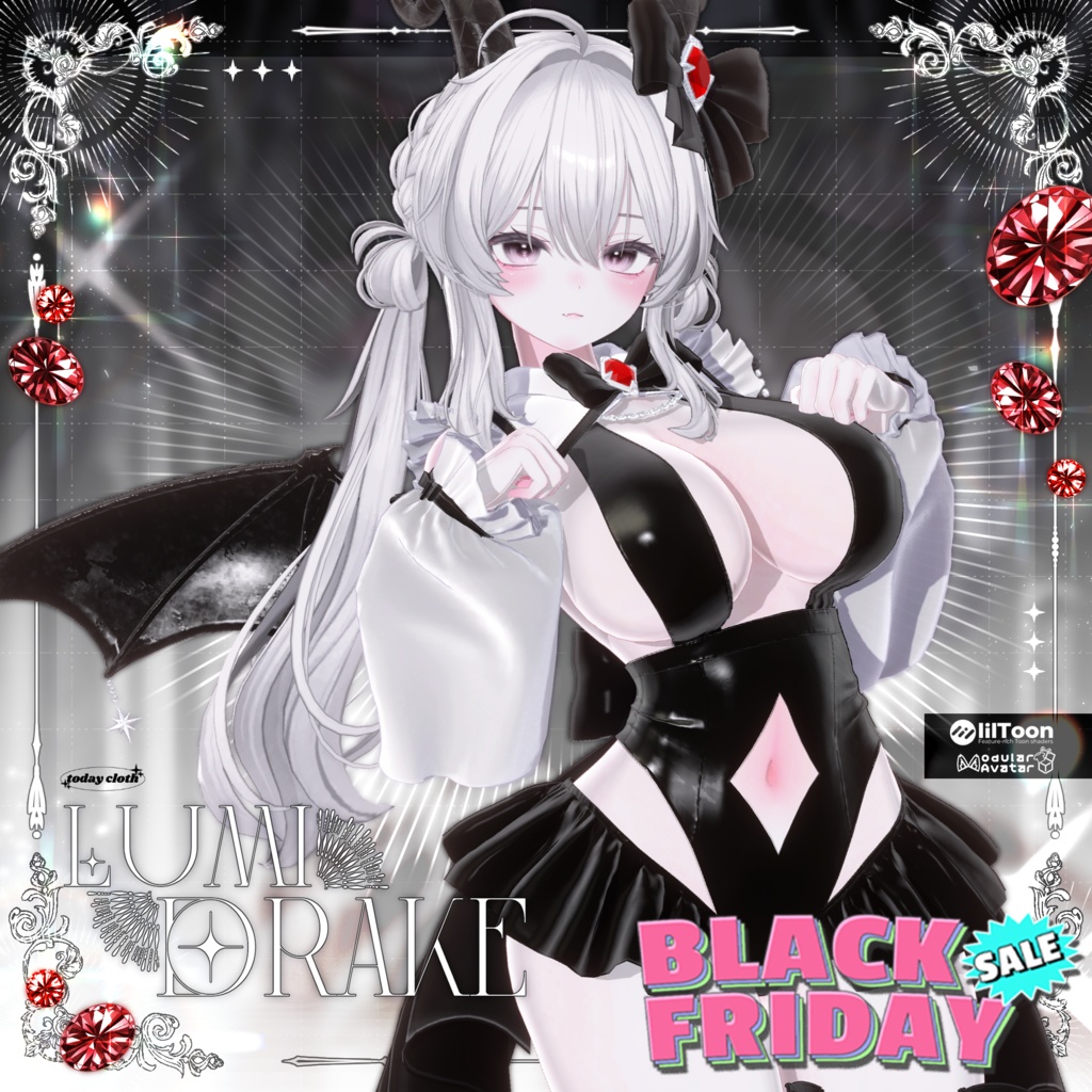 🖤SALE🖤【14アバター対応】Lumi Drake