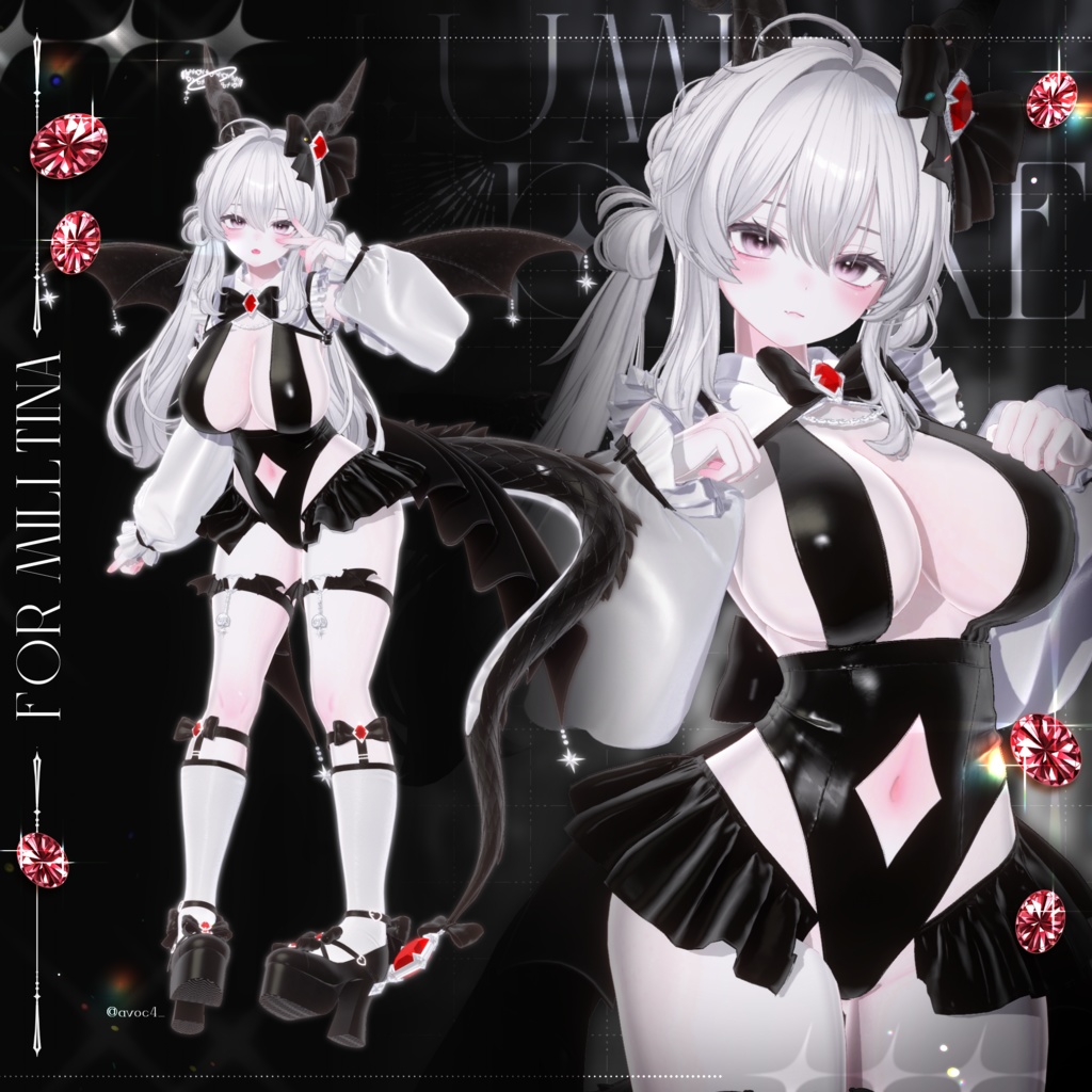 🖤SALE🖤【14アバター対応】Lumi Drake