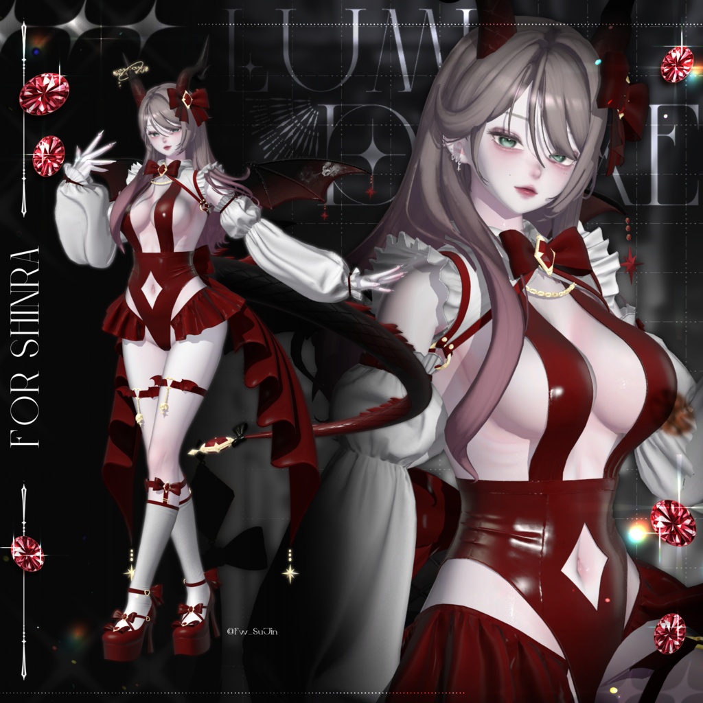 🖤SALE🖤【14アバター対応】Lumi Drake