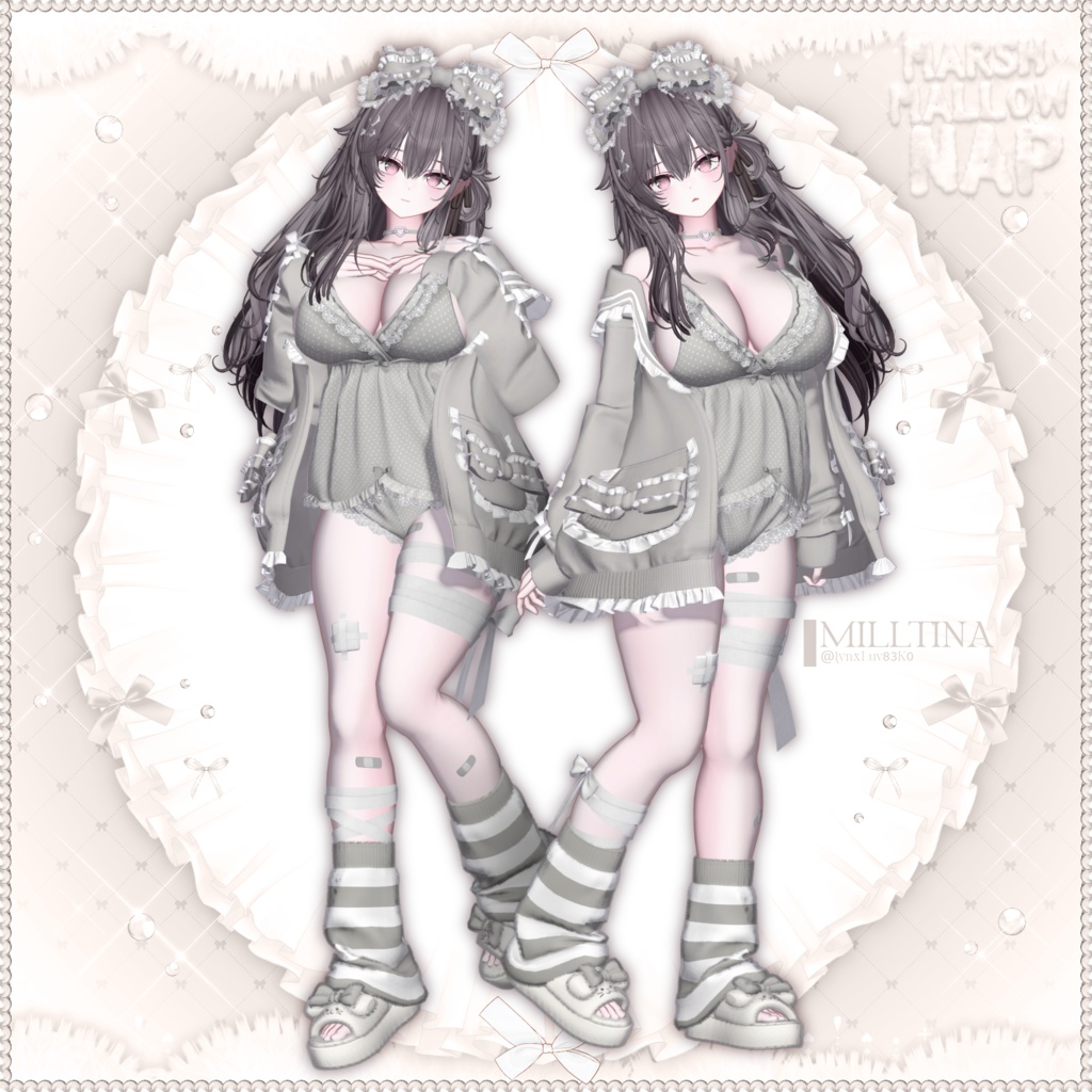 💕SALE💕【10アバター対応】Marshmallow Nap