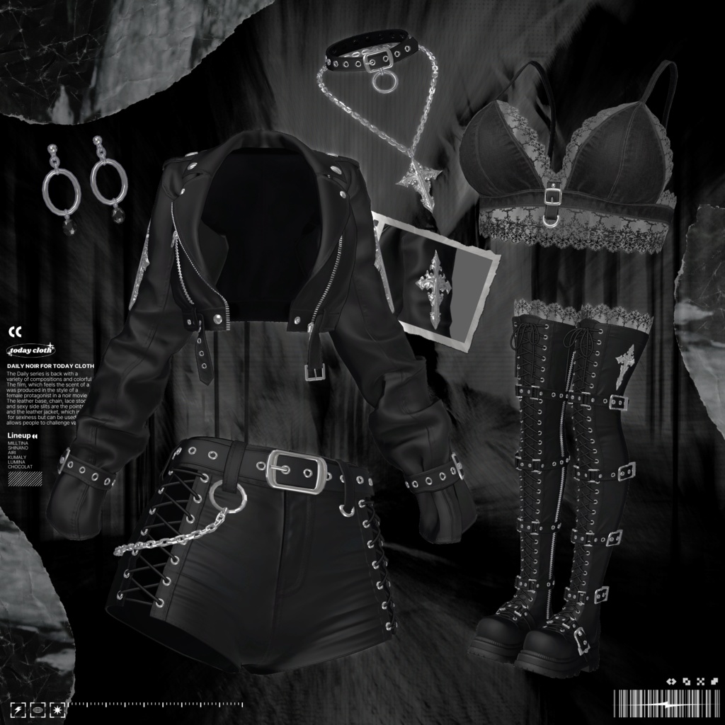 💕SALE💕【10アバター対応】Daily Noir