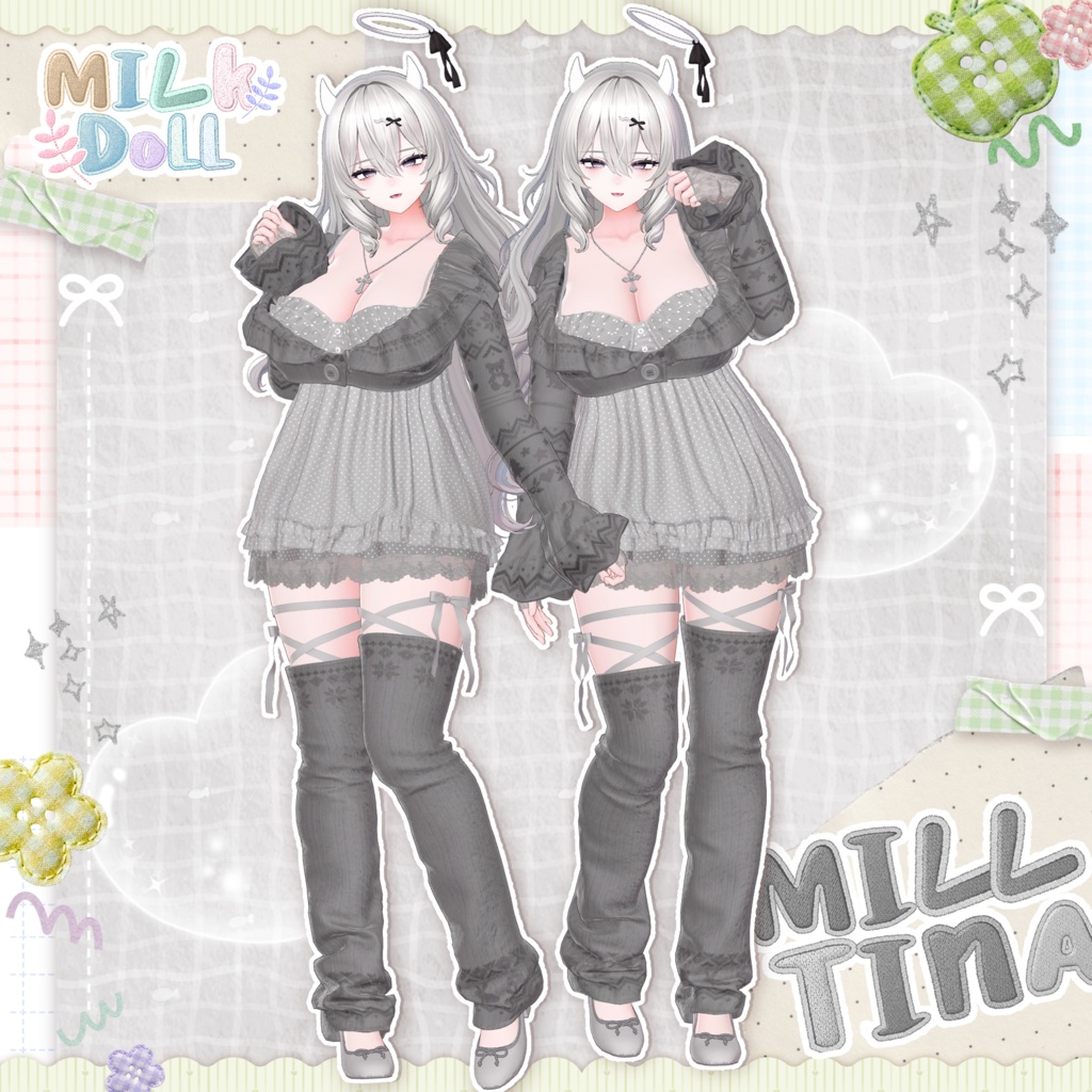 🧸SALE🧸【7アバター対応】Milk Doll🧸