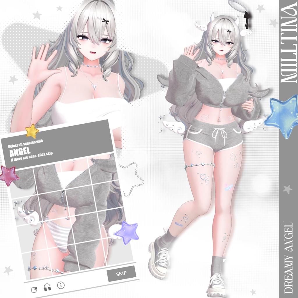 ✨SALE✨【10アバター対応】Dreamy Angel🪽