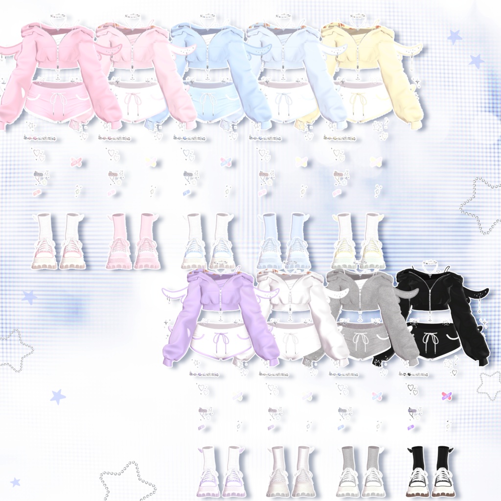 ✨SALE✨【10アバター対応】Dreamy Angel🪽