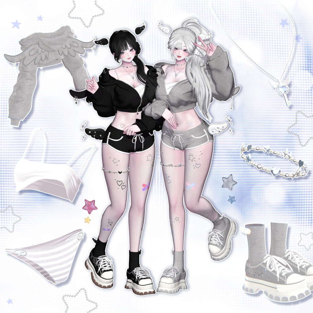 ✨SALE✨【10アバター対応】Dreamy Angel🪽