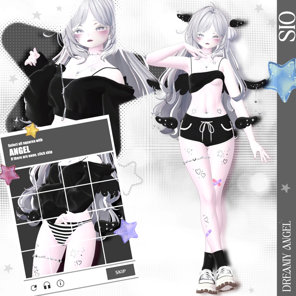 ✨SALE✨【10アバター対応】Dreamy Angel🪽