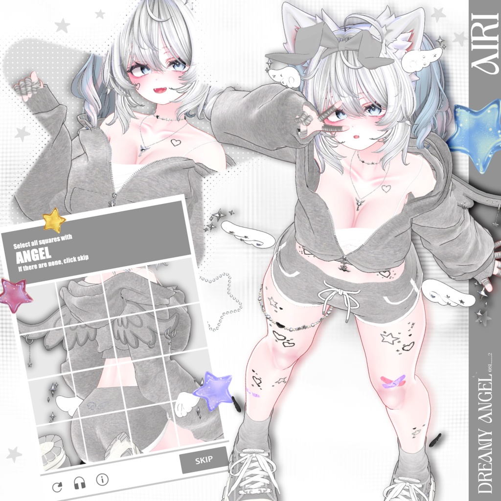 ✨SALE✨【10アバター対応】Dreamy Angel🪽