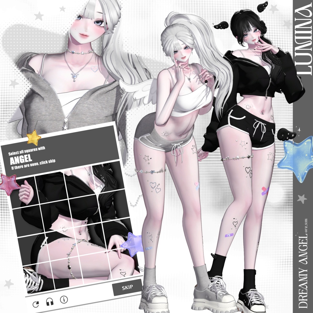 ✨SALE✨【10アバター対応】Dreamy Angel🪽