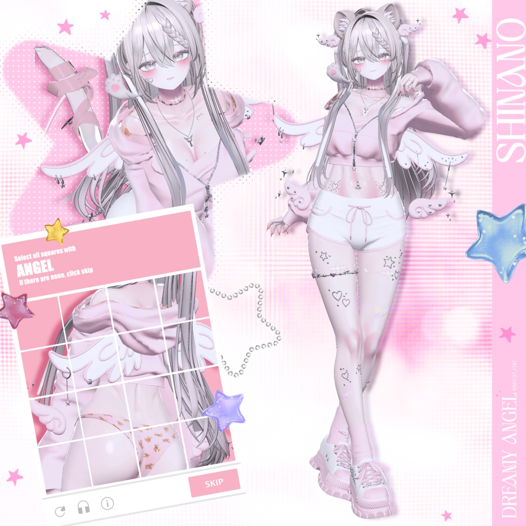 ✨SALE✨【10アバター対応】Dreamy Angel🪽