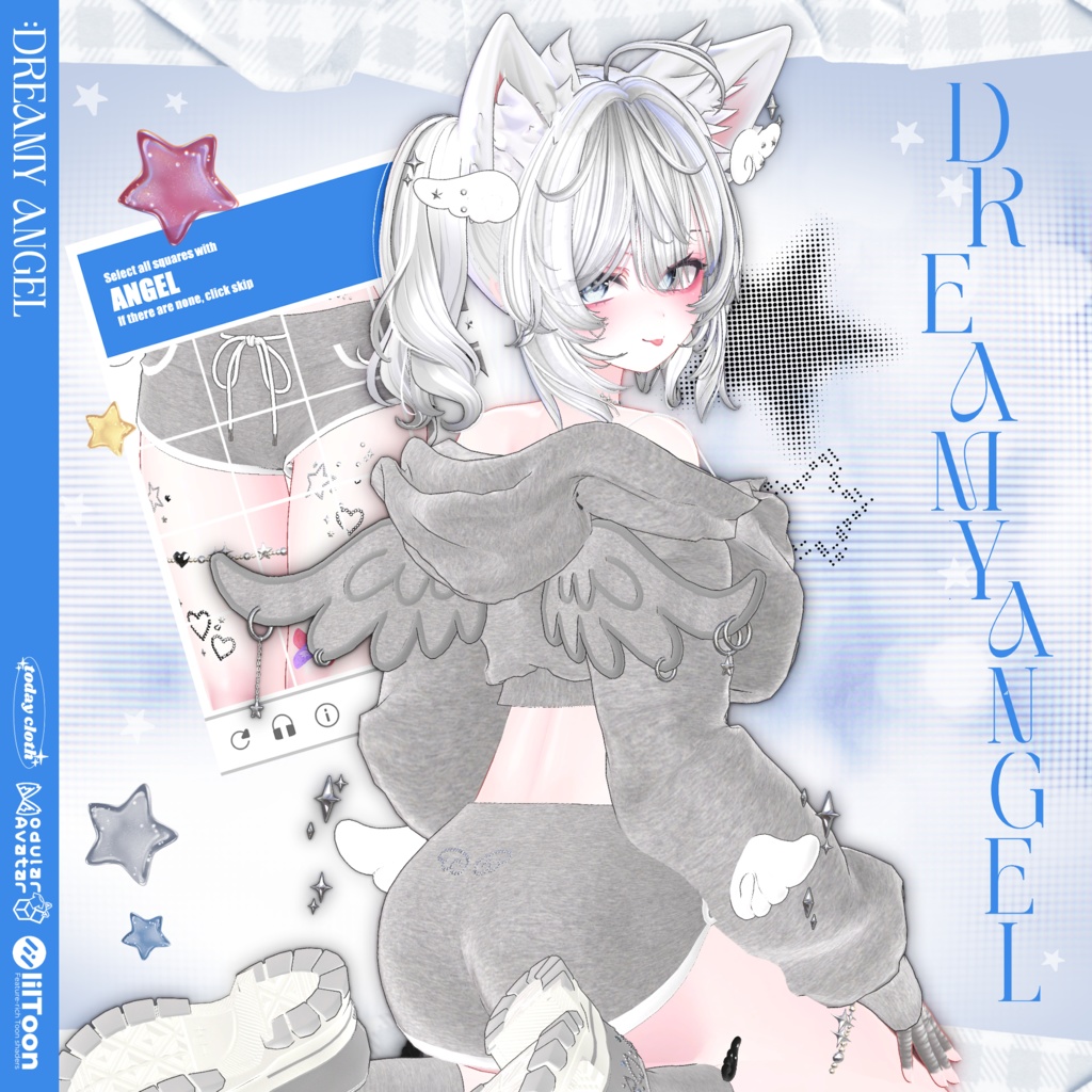 ✨SALE✨【10アバター対応】Dreamy Angel🪽