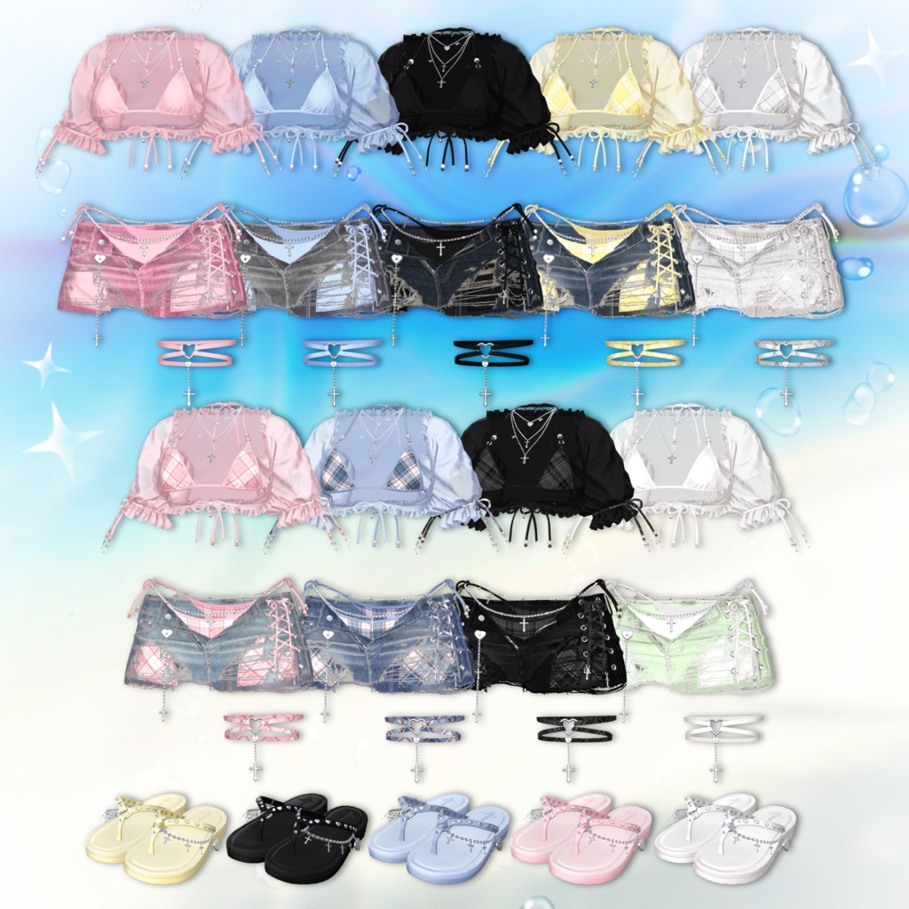💕SALE💕【8アバター対応】Moonveil Siren🌙