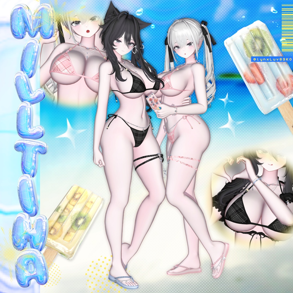 💕SALE💕【8アバター対応】Moonveil Siren🌙