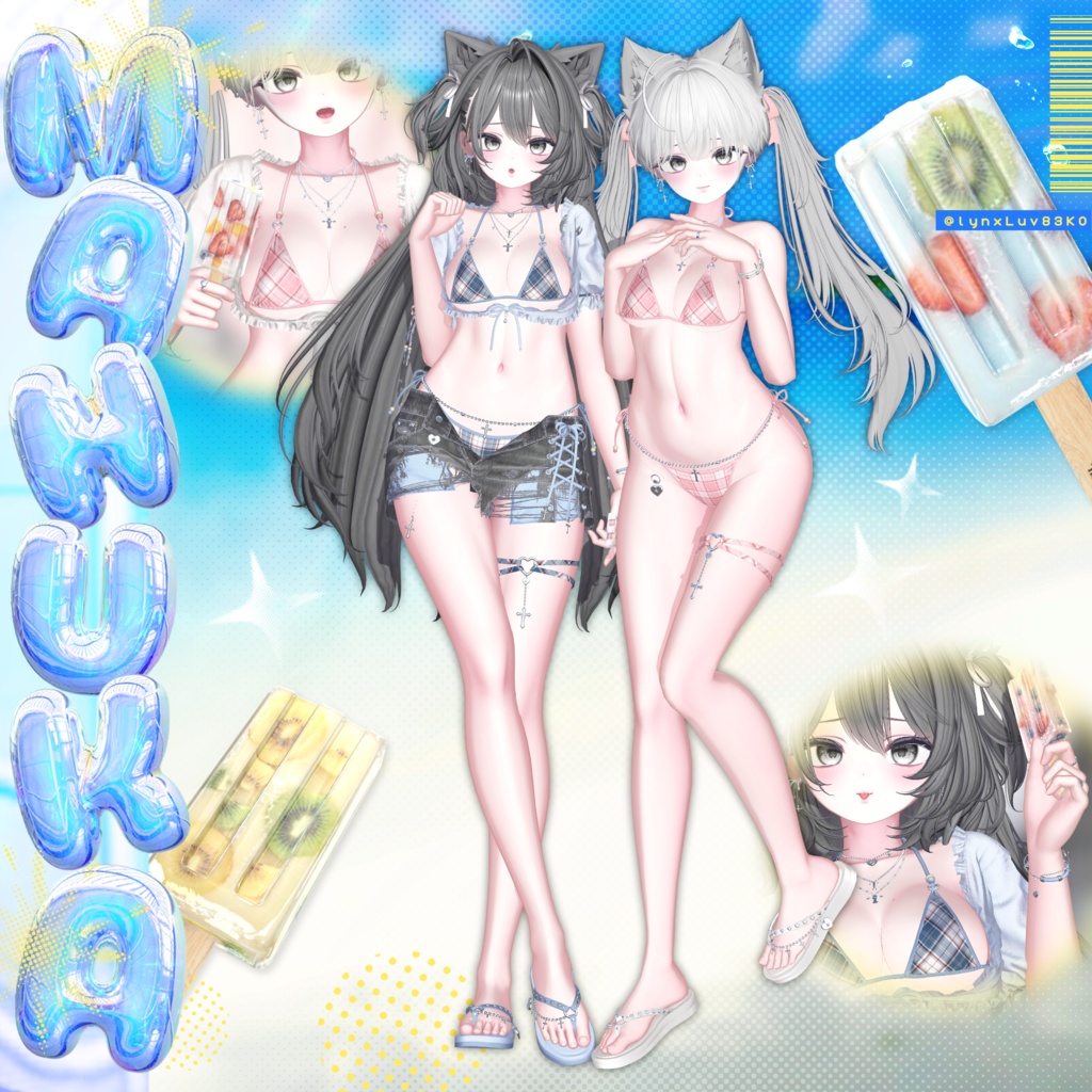 💕SALE💕【8アバター対応】Moonveil Siren🌙