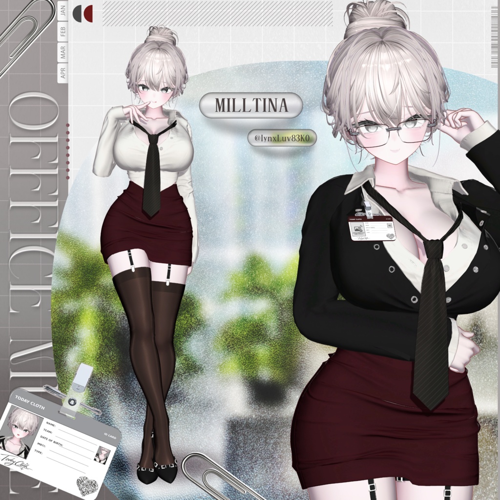 🖤SALE🖤【10アバター対応】Office Muse