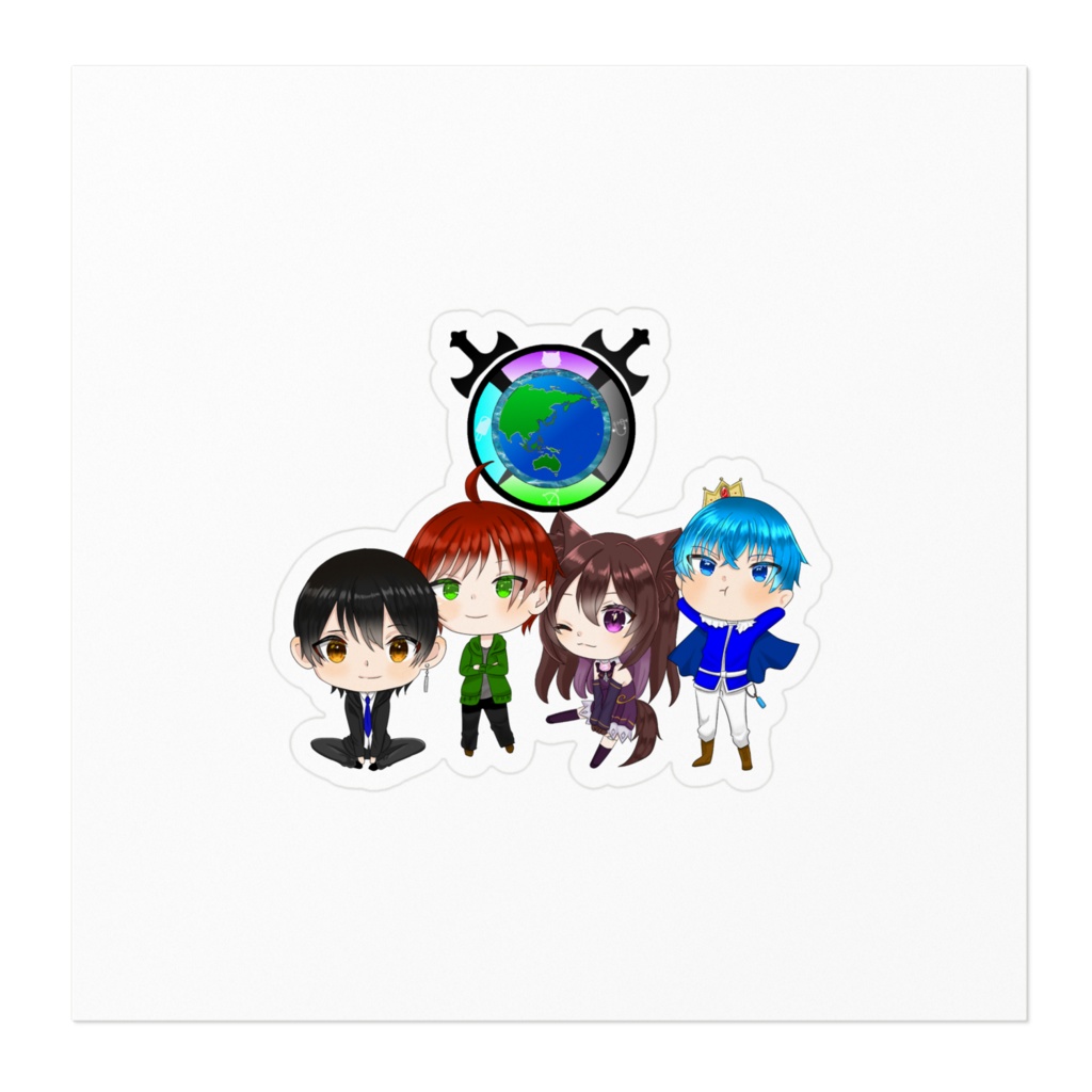 地球防護軍記念グッズステッカー