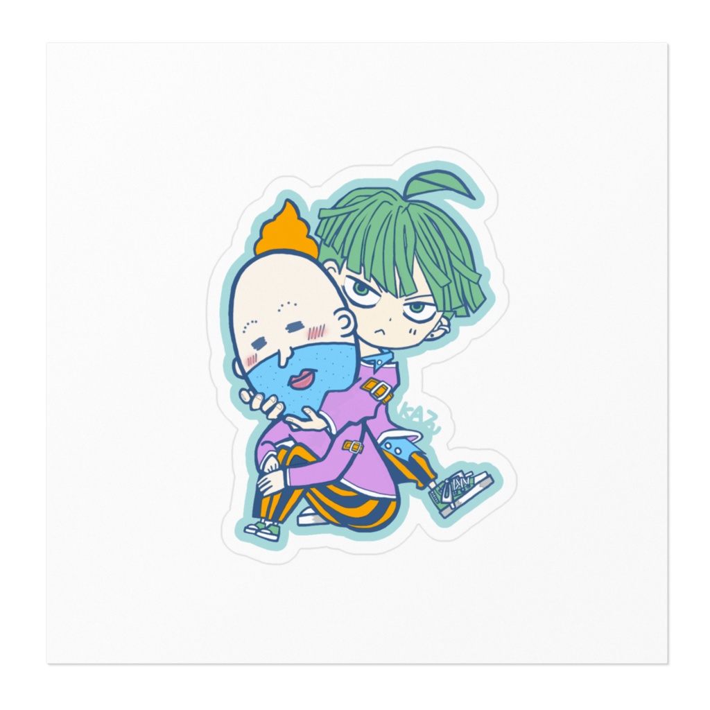 激&リク1周年記念ステッカー💩