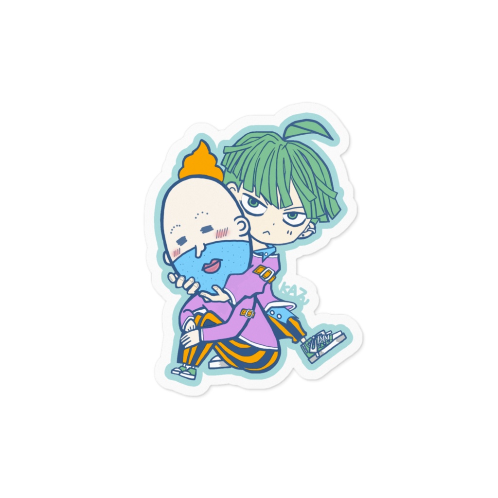 激&リク1周年記念ステッカー💩