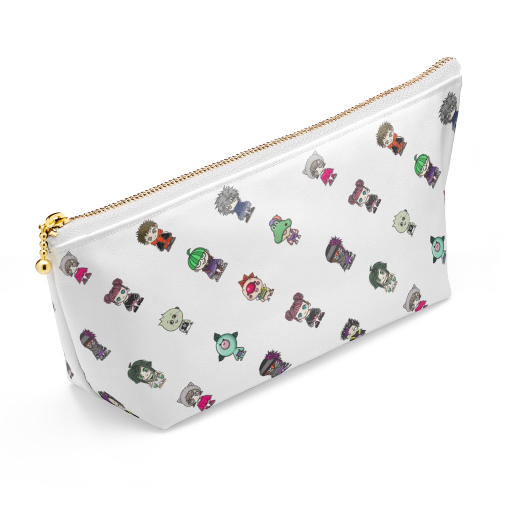 ミニキャラ総柄ケース