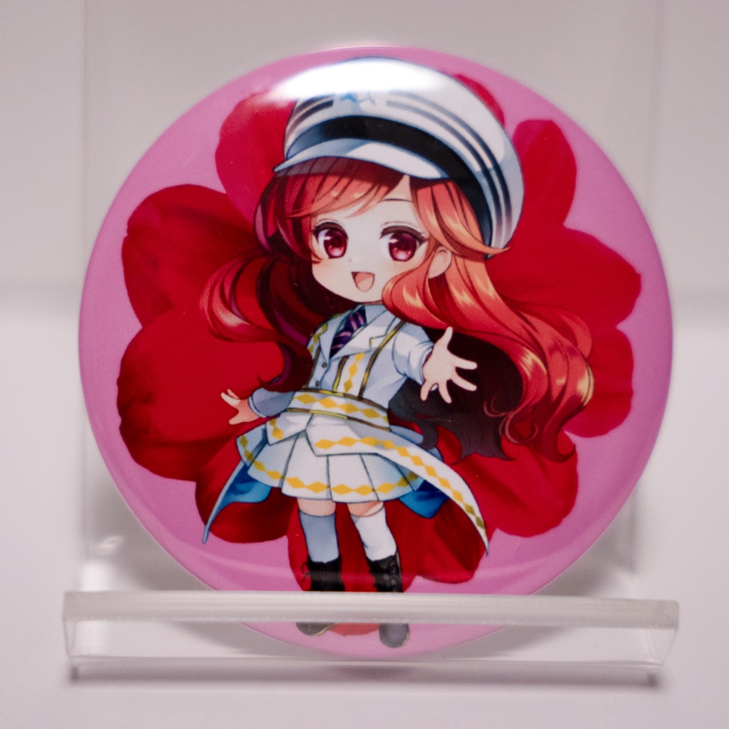 凛花-デフォルメ缶バッジ