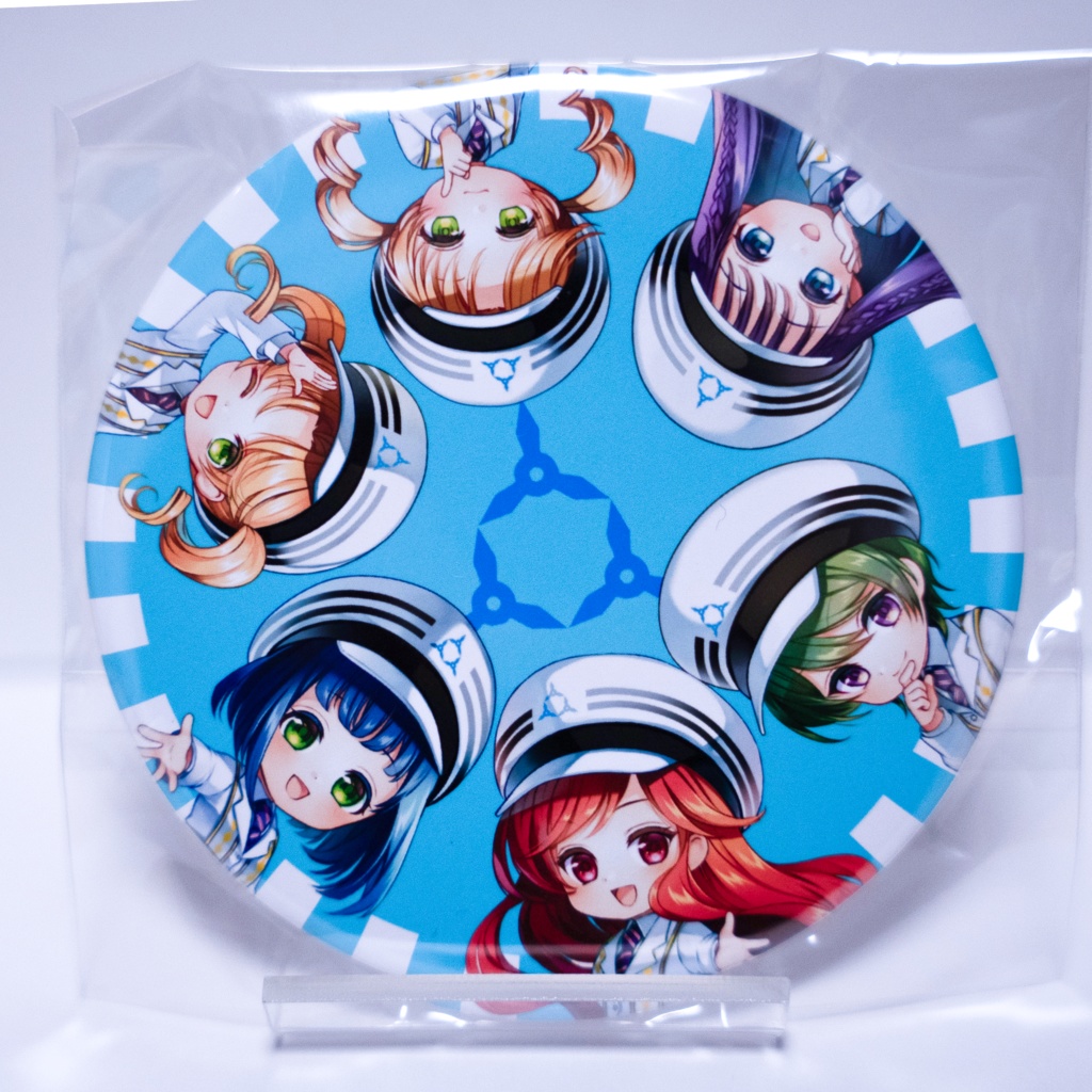 デフォルメ集合-缶バッジ