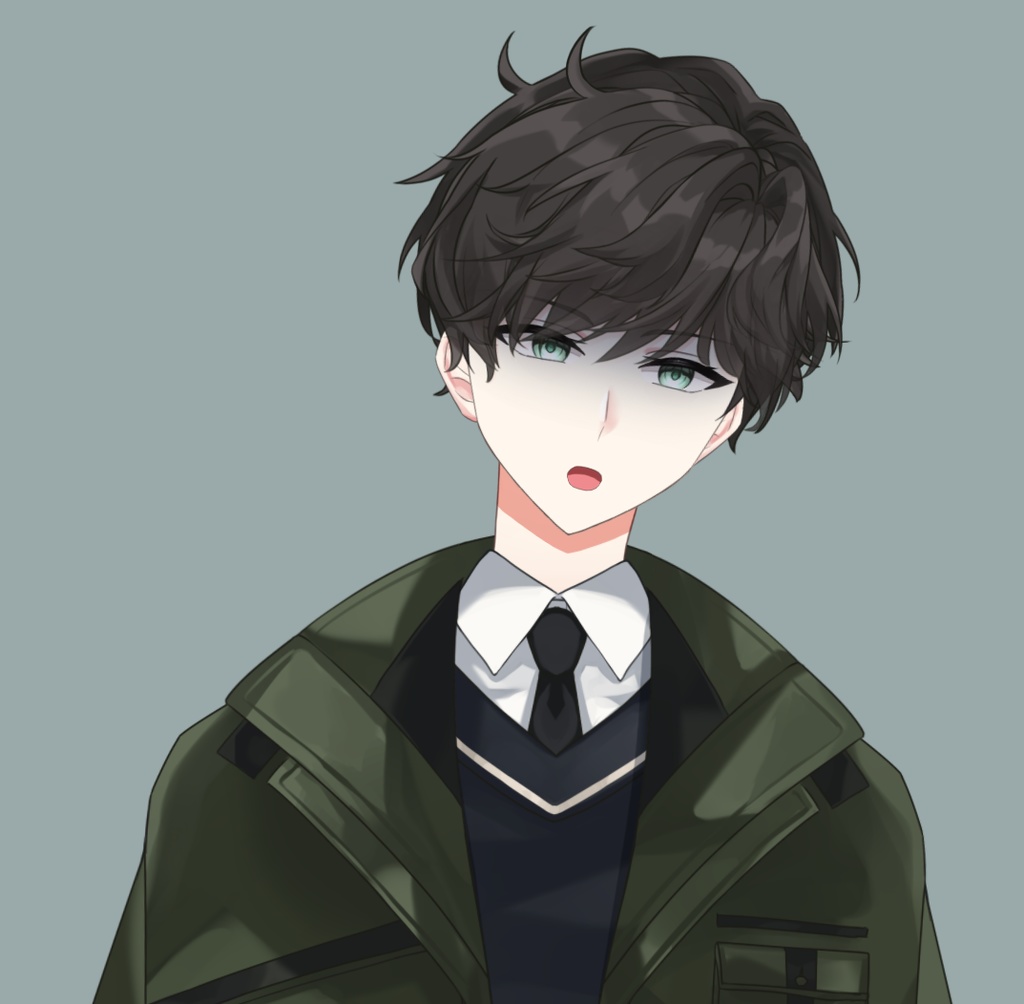 【完売】男性モデル【Live2Dモデル】