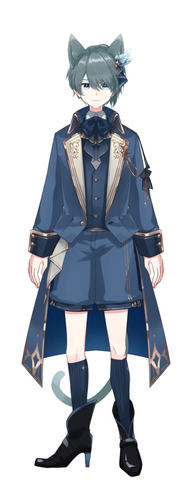 ※完売【限定1点】ネコミミゴシック少年モデル