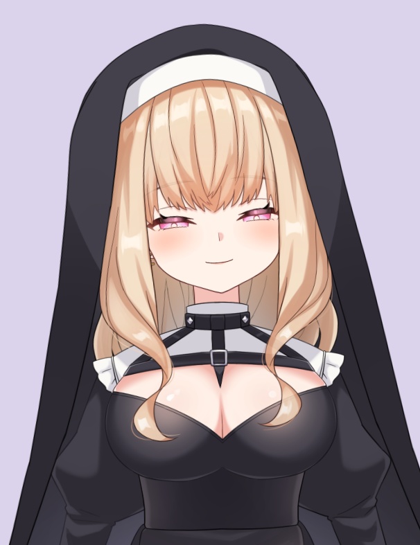 【完売/1点限定】シスター風モデル「Lily」【Vtuber向け #Live2Dモデル】