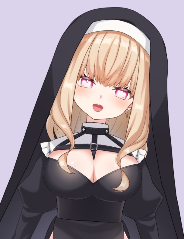 【完売/1点限定】シスター風モデル「Lily」【Vtuber向け #Live2Dモデル】