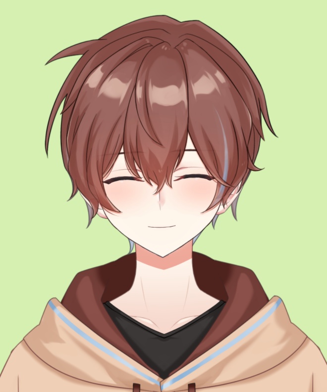 ※完売【限定1点】クマモチーフ男性モデル「Noah」【Vtuber向け #Live2Dモデル】