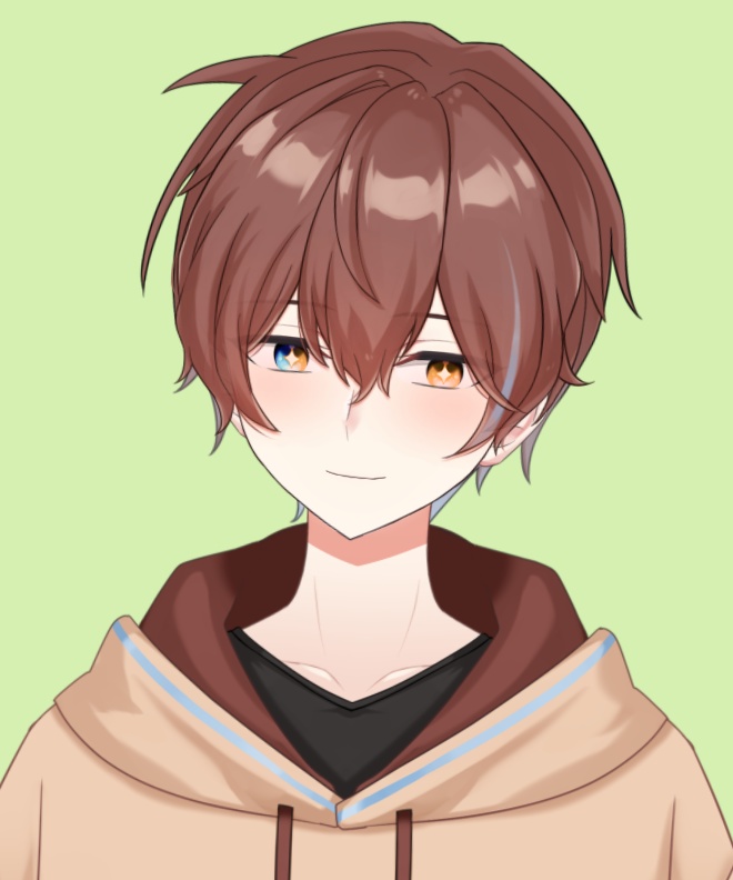 ※完売【限定1点】クマモチーフ男性モデル「Noah」【Vtuber向け #Live2Dモデル】