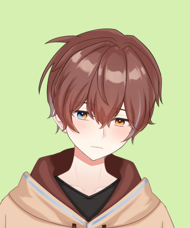 ※完売【限定1点】クマモチーフ男性モデル「Noah」【Vtuber向け #Live2Dモデル】