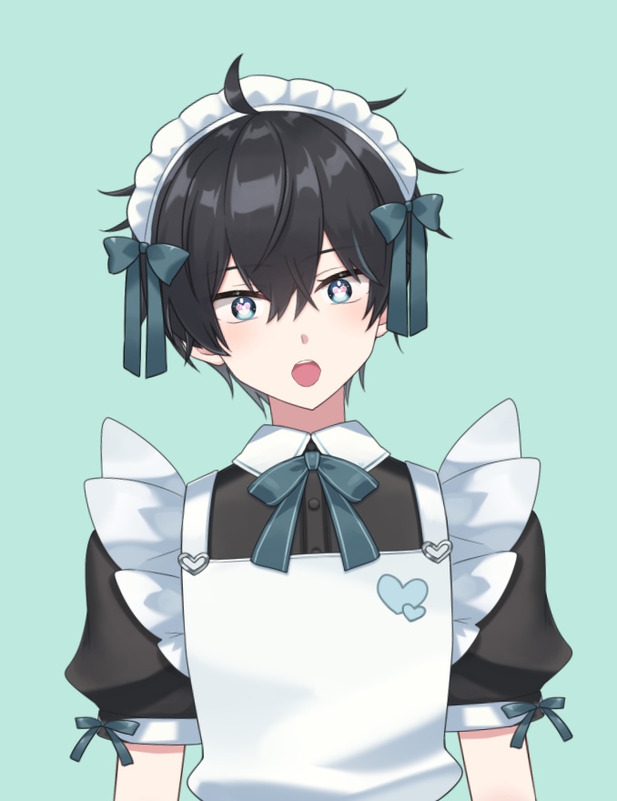 カラー変更OK!ネコミミメイド服モデル【Vtuber向け 汎用 #Live2Dモデル】