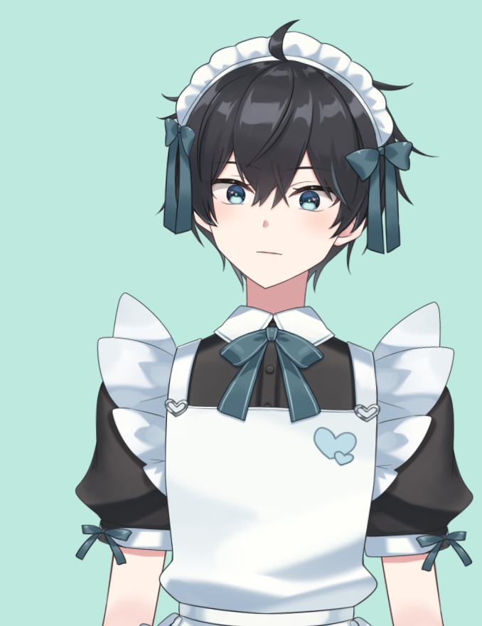 カラー変更OK!ネコミミメイド服モデル【Vtuber向け 汎用 #Live2Dモデル】