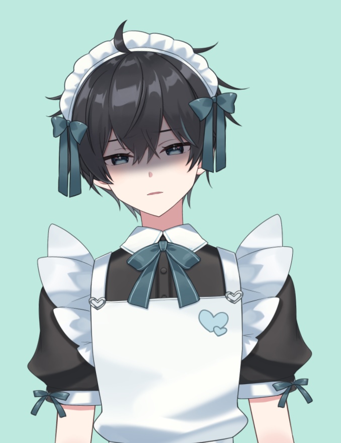 カラー変更OK!ネコミミメイド服モデル【Vtuber向け 汎用 #Live2Dモデル】