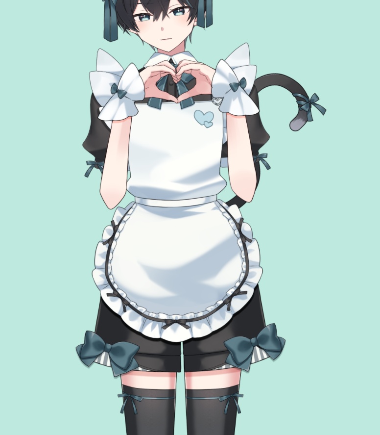 カラー変更OK!ネコミミメイド服モデル【Vtuber向け 汎用 #Live2Dモデル】