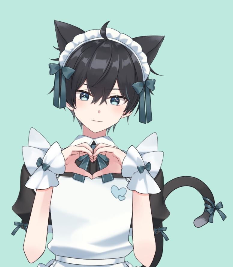 カラー変更OK!ネコミミメイド服モデル【Vtuber向け 汎用 #Live2Dモデル】