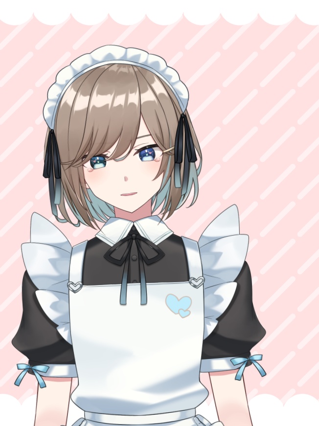 カラー変更OK!ネコミミメイド服モデル【Vtuber向け 汎用 #Live2Dモデル 】②