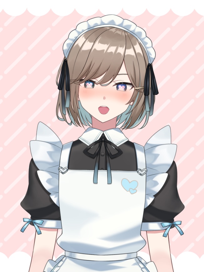 カラー変更OK!ネコミミメイド服モデル【Vtuber向け 汎用 #Live2Dモデル 】②