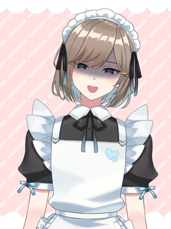 カラー変更OK!ネコミミメイド服モデル【Vtuber向け 汎用 #Live2Dモデル 】②