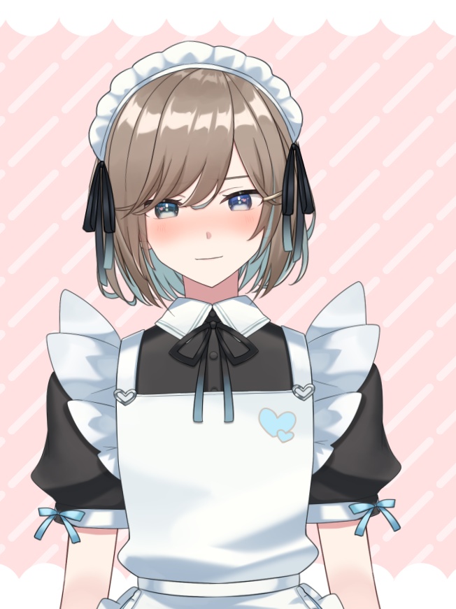 カラー変更OK!ネコミミメイド服モデル【Vtuber向け 汎用 #Live2Dモデル 】②